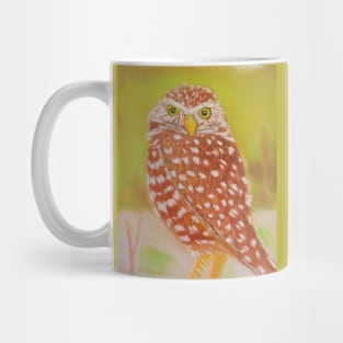 Bright Eyed Burrowing Owl Mug